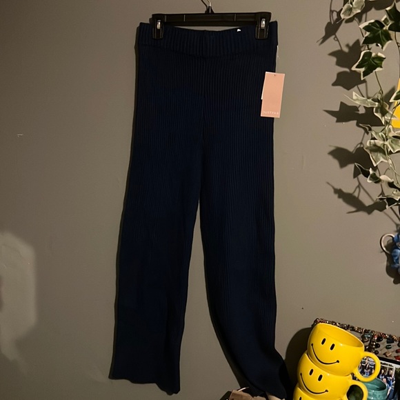 NWT JustFab Ankle Length Ribbed Pants - Picture 5 of 10